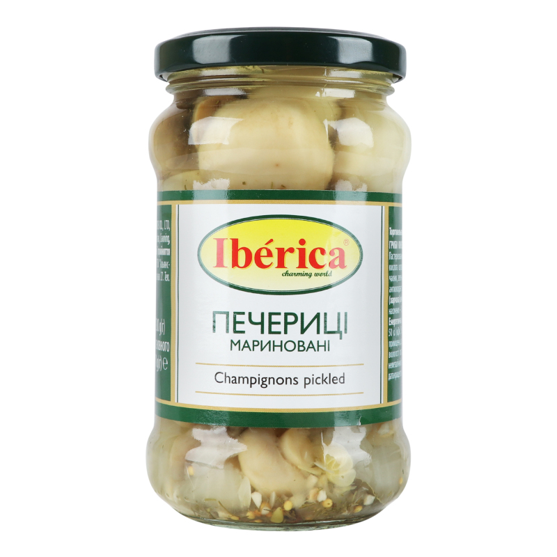 Гриби Iberica 314г Печериці маринован