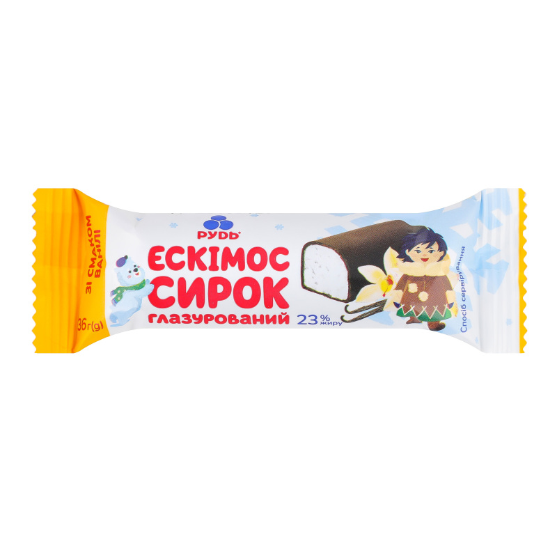 Сирок Рудь Ескімос 36г Ваніль