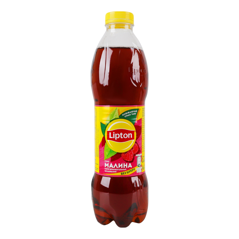 Чай холодний Lipton 1л чорний малина