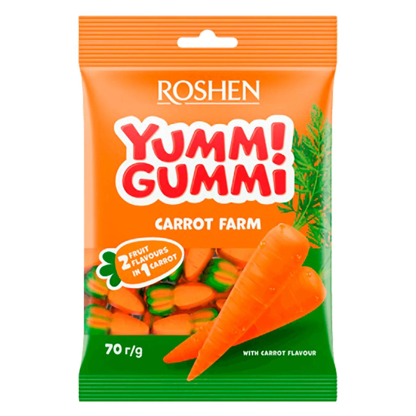 Цукерки ROSHEN 70г Carrot Farm