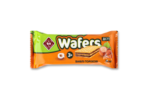 Вафлі Wafers 50г Горіх