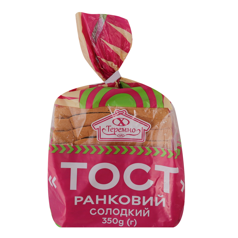 Хліб Теремно 350г Тостовий Ранковий  Сол