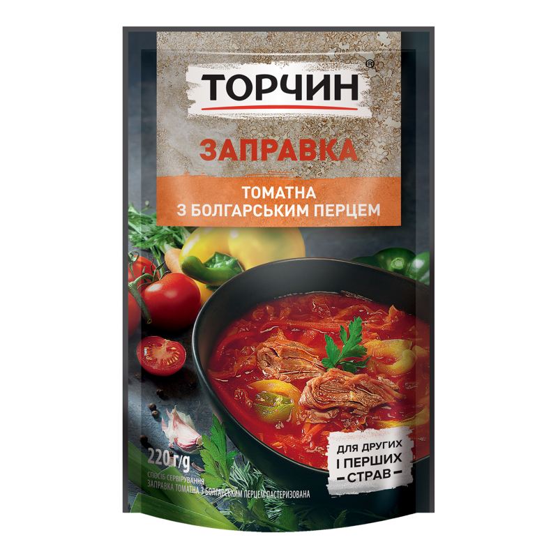 Заправка Торчин д/п 220г Томатна болг п