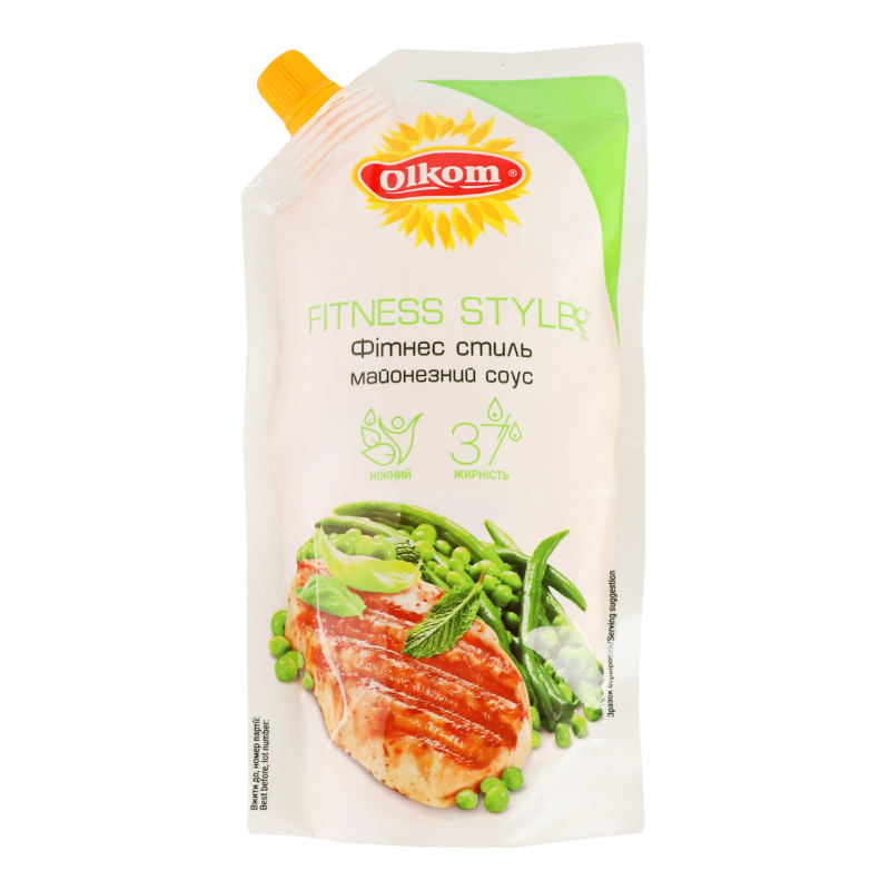 Майонез Olkom 37% 295г Фітнес стиль