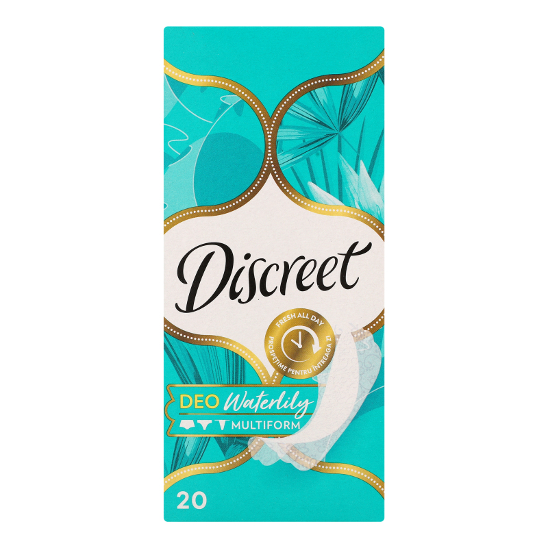 Прокладки Діскріт щд 20шт Deo Water Lily