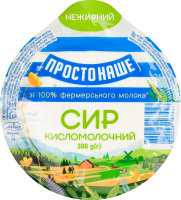 Сир Простонаше к/м 0% 300г обрам