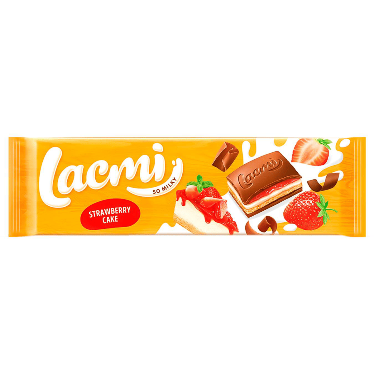 Шоколад ROSHEN 275г Lacmi Strawberry cak