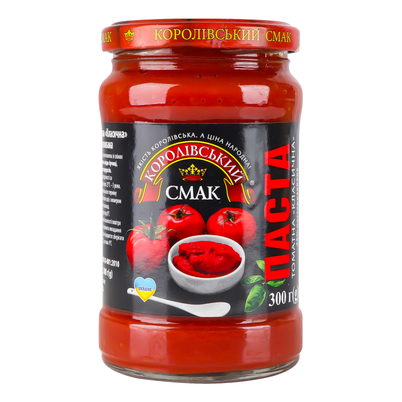 Паста КоролівськийСмак 300г томатна