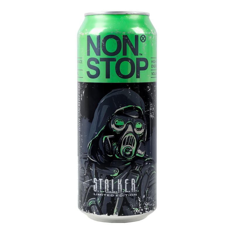 Напій Нон Стоп с/г 500мл Stalker Green