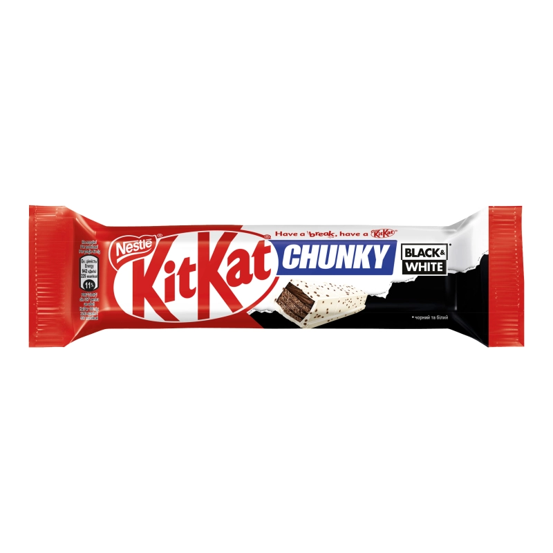 Батончик KitKat 42г Чанкі Чорно-Білий