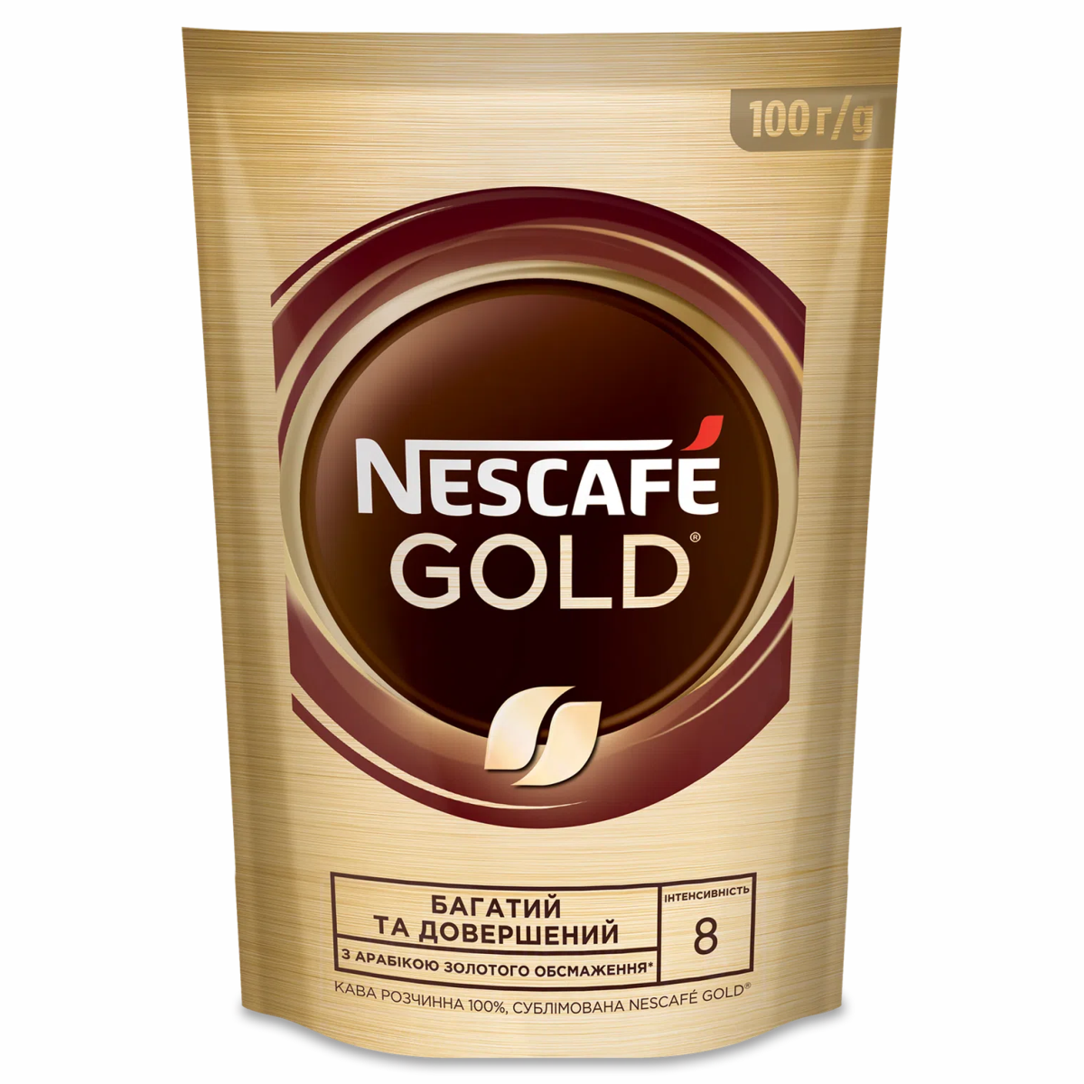 Кава Nescafe 100г Голд д/п