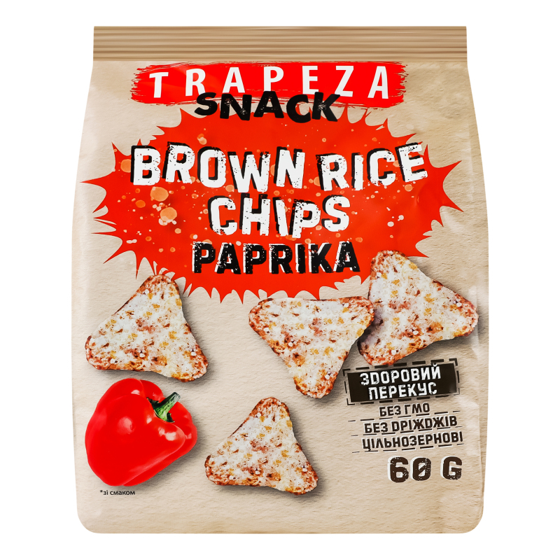 Чипси Trapeza 60г Паприка