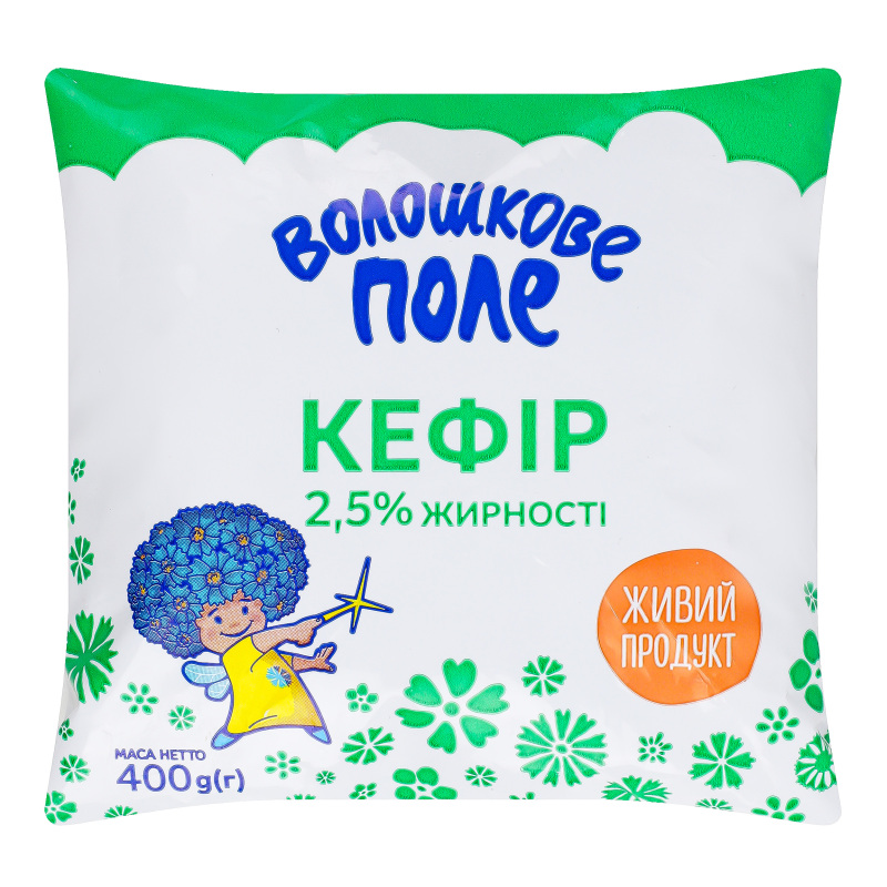Кефір Волошкове Поле 2,5% 400г