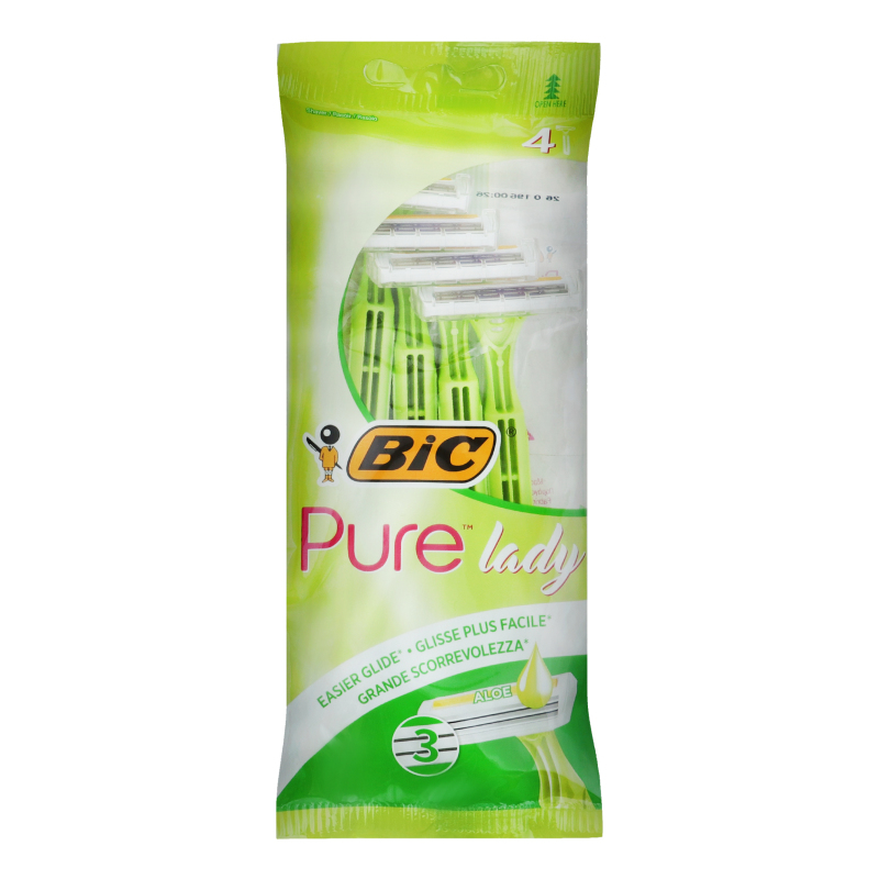 Станок BIC 4шт Pure Lady