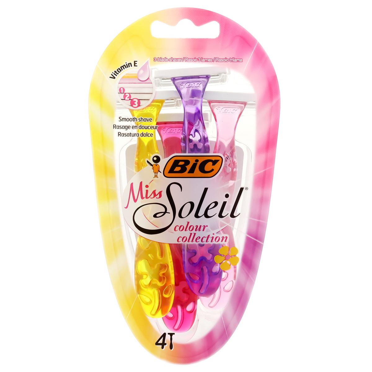 Станок BIC 4шт Miss Soleil