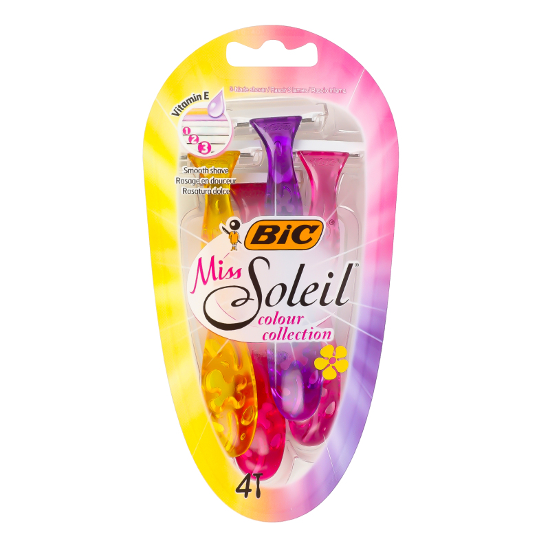 Станок BIC 4шт Miss Soleil