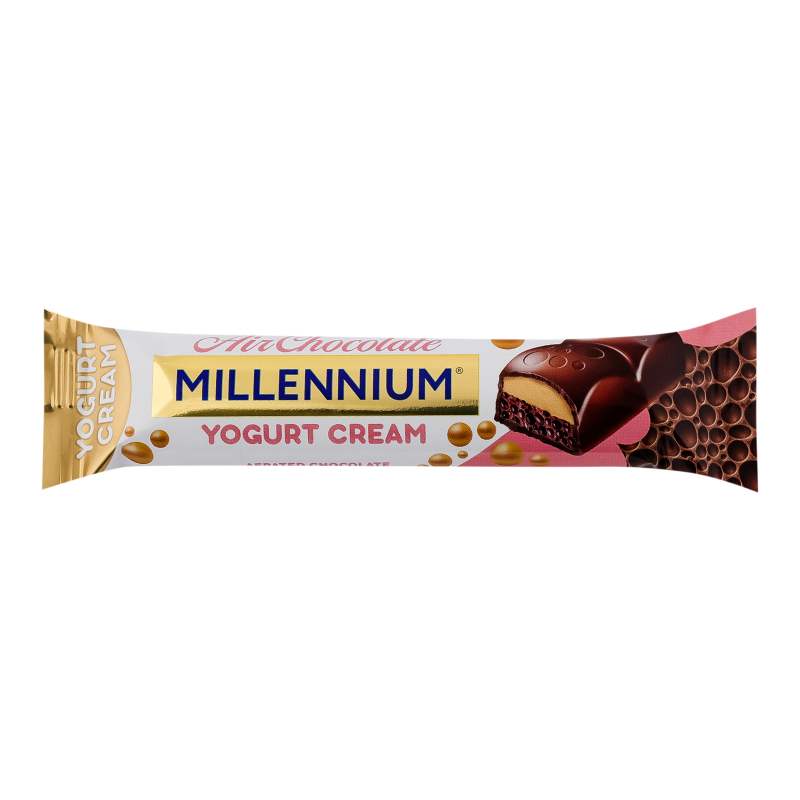 Шоколад Millennium 27гМол з йогурт нач