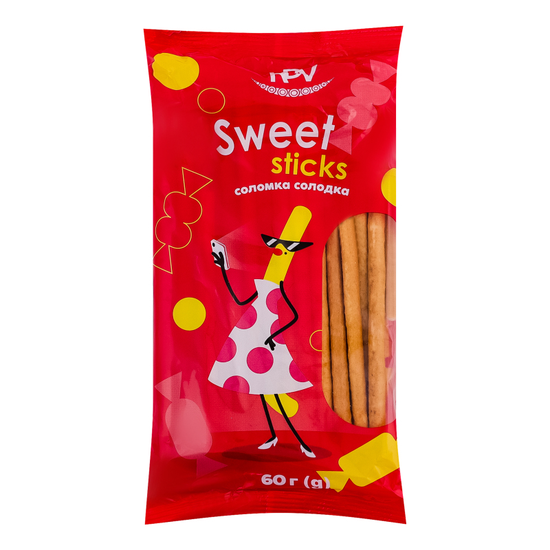 Соломка КБВ 60г Хрумтик солодка