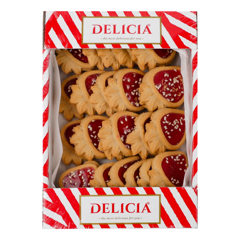 Пряники Деліція 300г Желейна ягідка