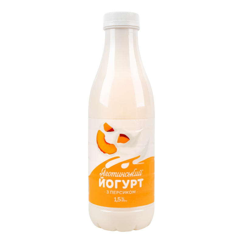 Йогурт Яготинське 1,5% 750г Персик