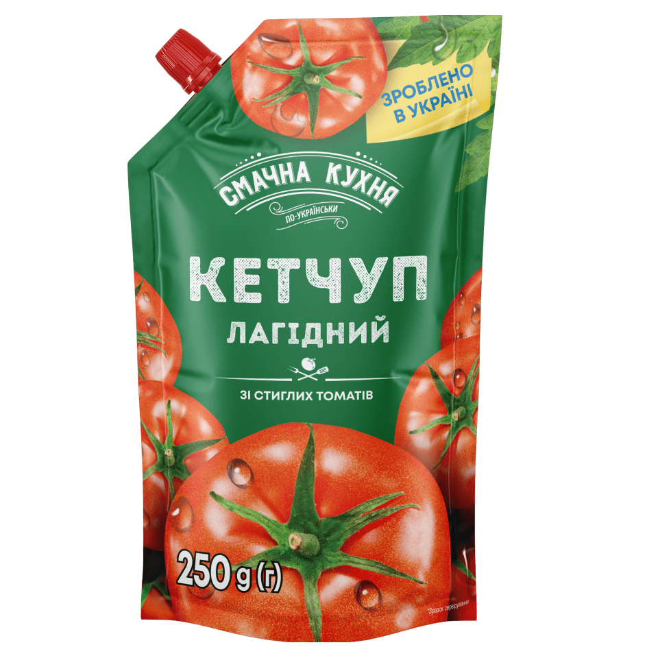 Кетчуп Смачна Кухня 250г Лагідний дп