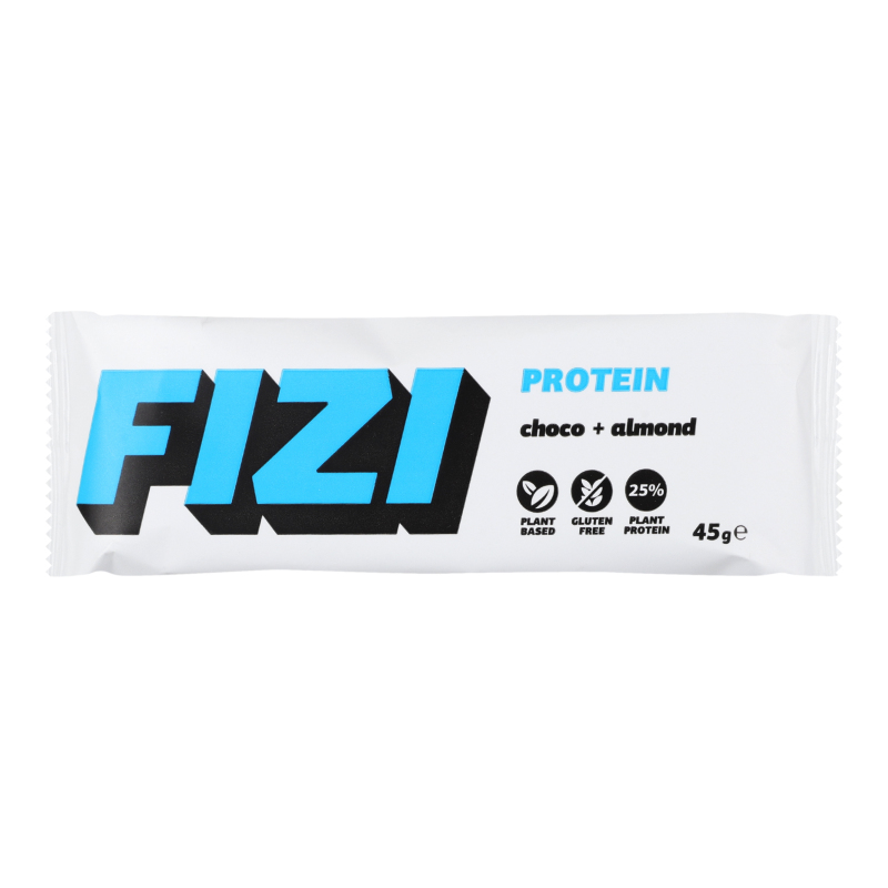 Батончик Fizi 45г Протеїн Мигдаль