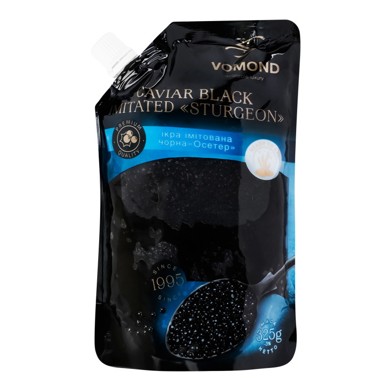 Ікра Вомонд 325г Імітована Осетер чорна