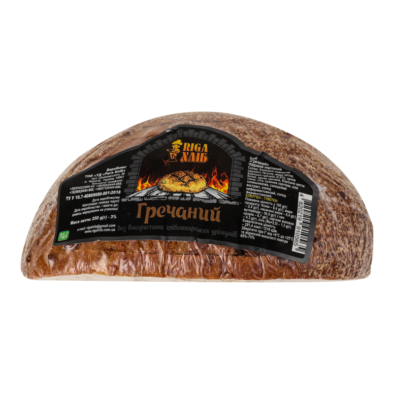 Хліб Riga Хліб 250г Гречаний