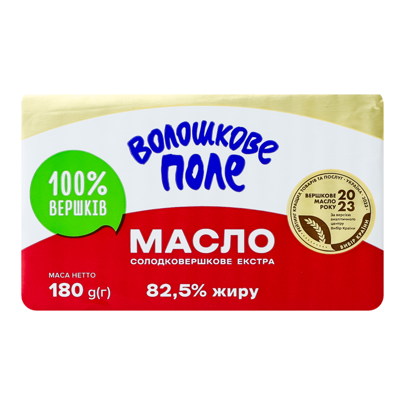 Масло Волошкове Поле 82,5% 180г