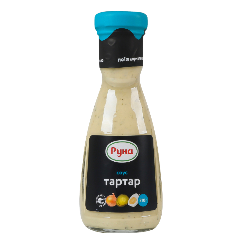 Майонезний Соус Руна 210г Тартар