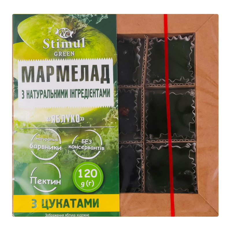 Мармелад Стимул 120г Яблуко б/ц