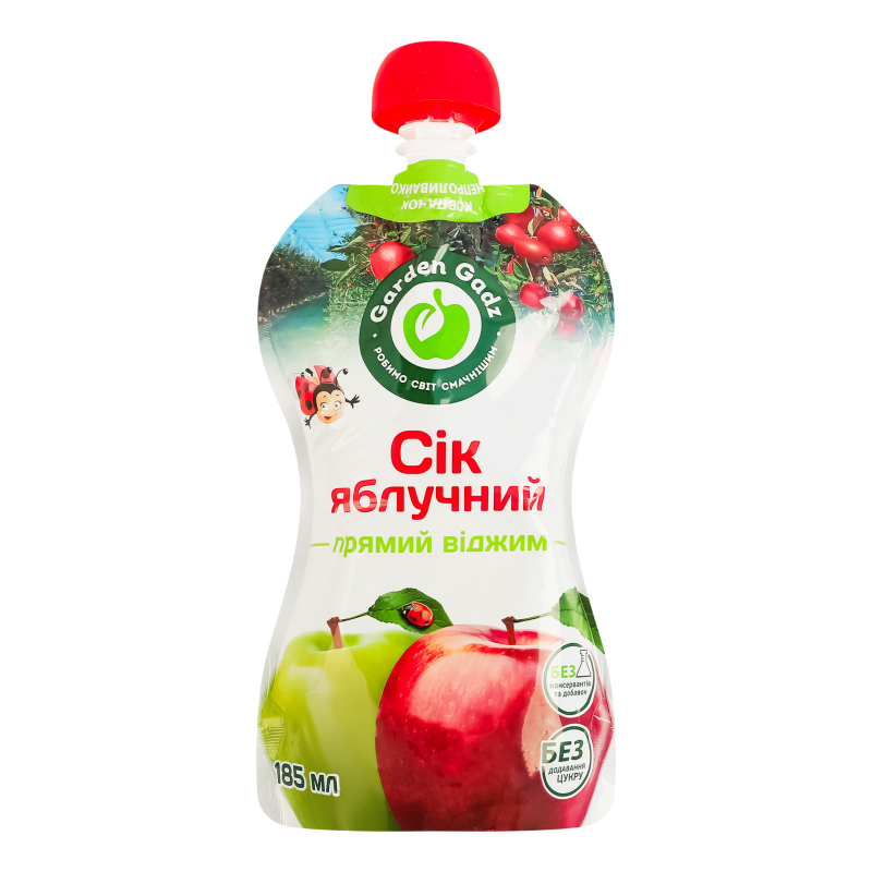 Сік GADZ 185мл Яблучний
