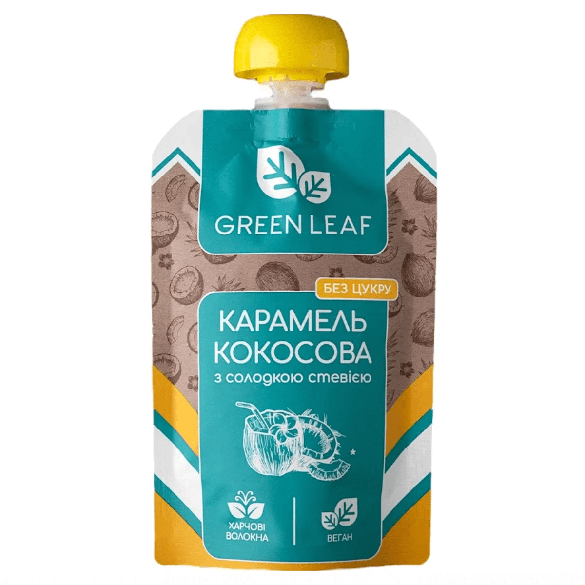 Карамель Green Leaf 90гКокос з сол стев