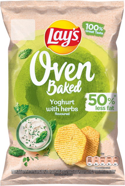 Чипси Lay's 110г Baked Йогурт з травами