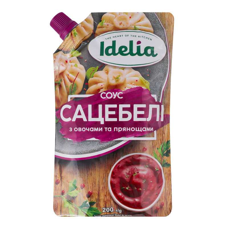Соус Idelia 200г Сацебелі д/п