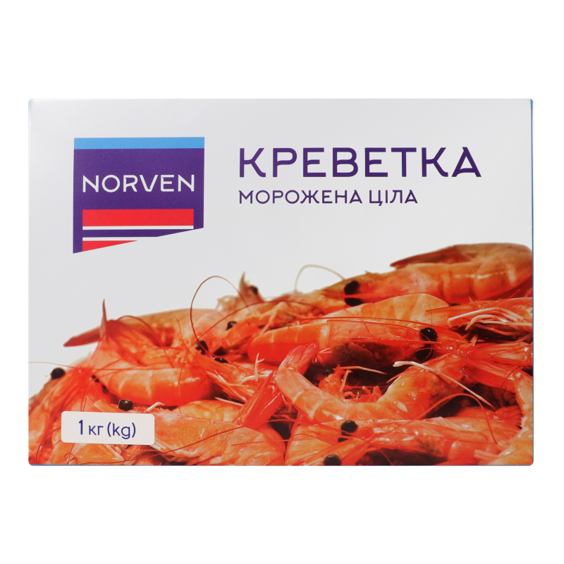 Морепрод Norven в/м 1000г Креветки цілі