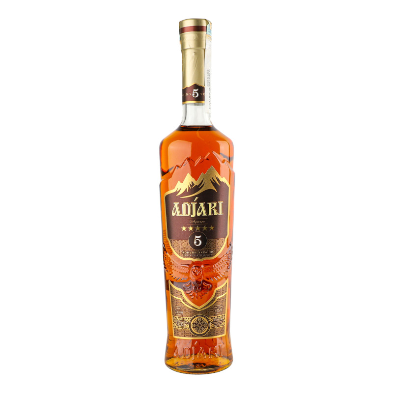 Бренді Аджарі 0,5л 5* 40%