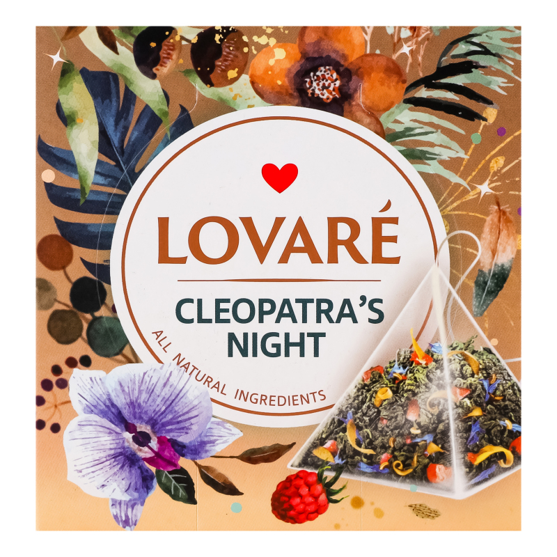 Чай Lovare 15шт*2г Ніч Клеопатри