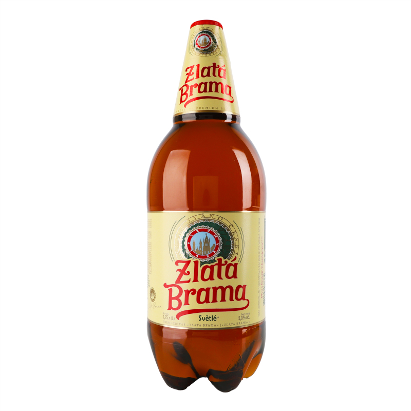 Пиво Оболонь 1,75л Zlata Brama 5%