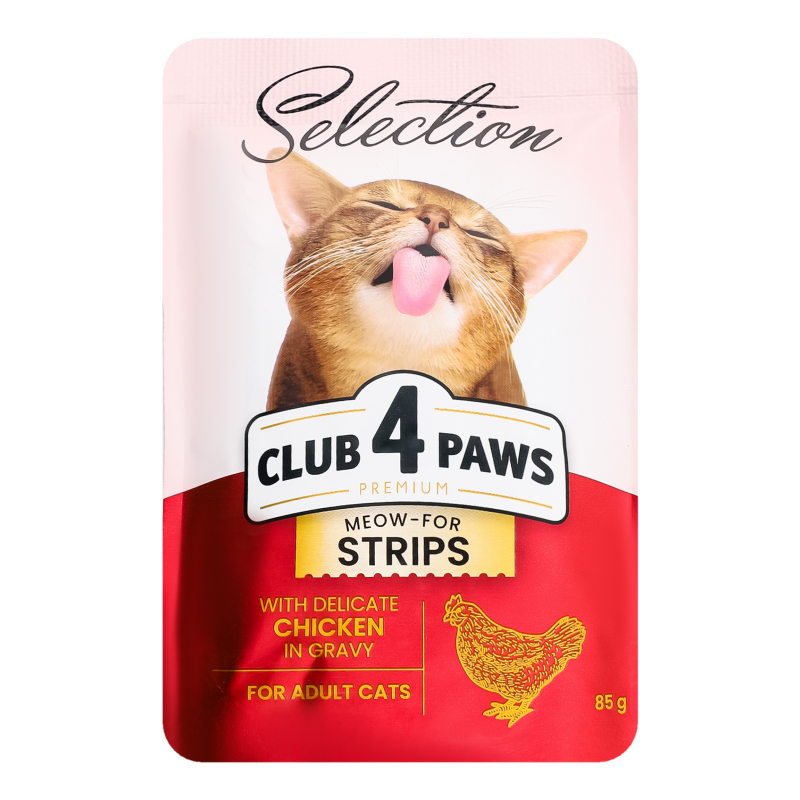 Корм Клуб 4 Лапи дк 85гSelectionСмужКур