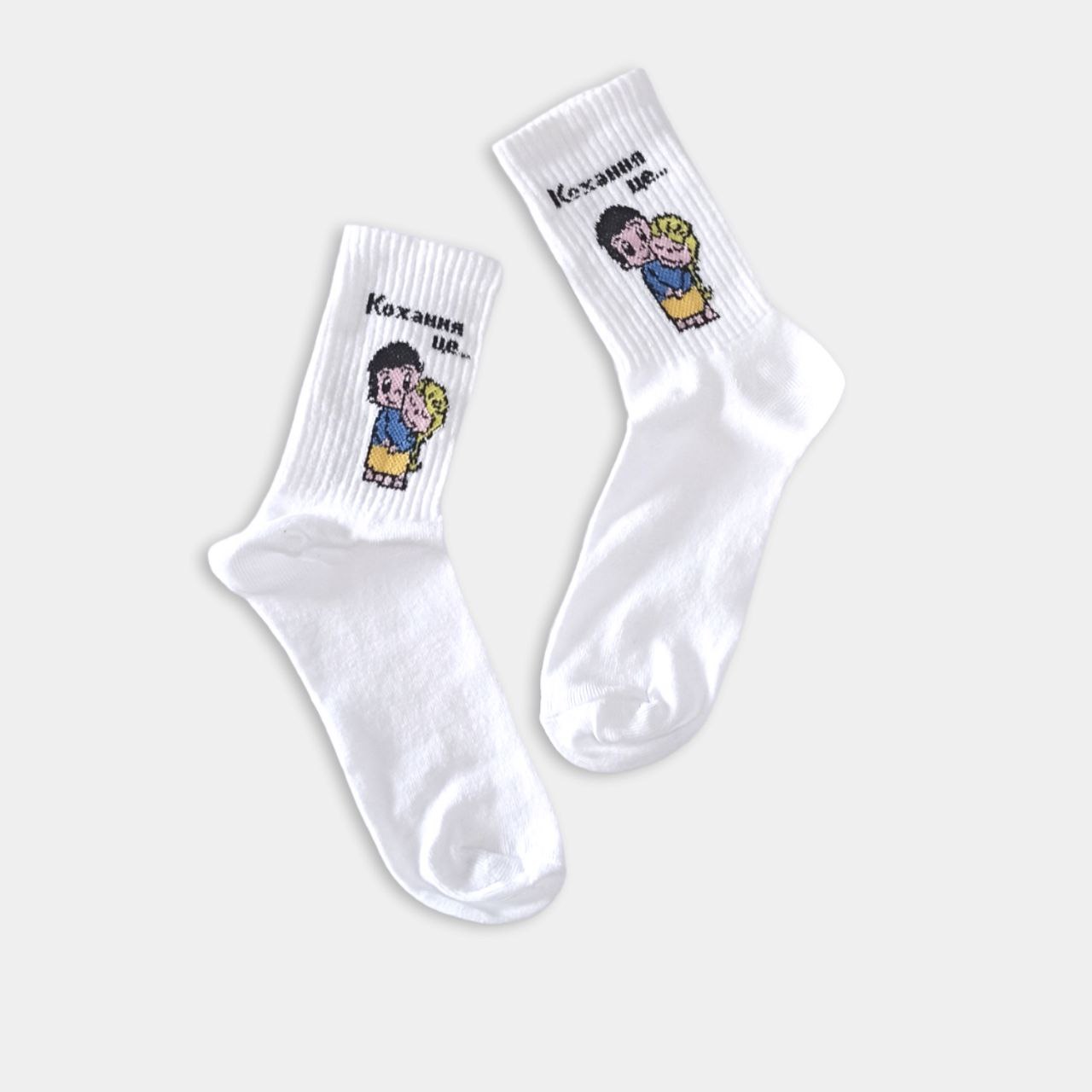 Шкарпетки TwinSocks жін 36-39рКохання це