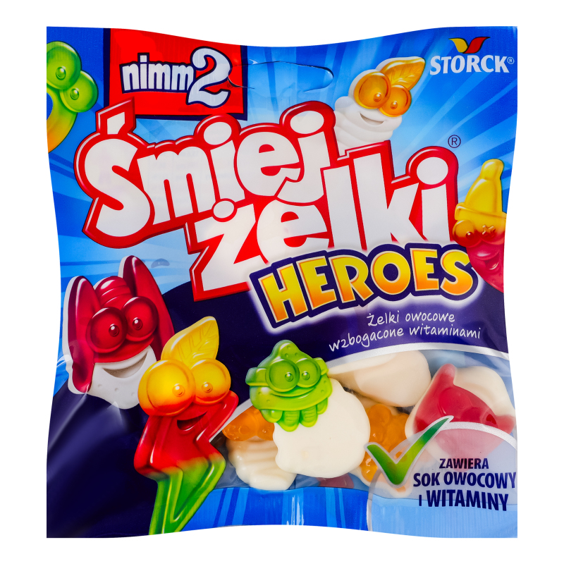 Цук жув Storck 90г Nimm Фрумелад Герої