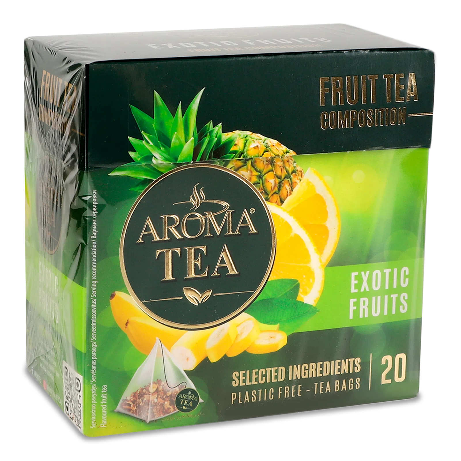 Чай AROMA TEA 20х2г Персик-Манго в пірам