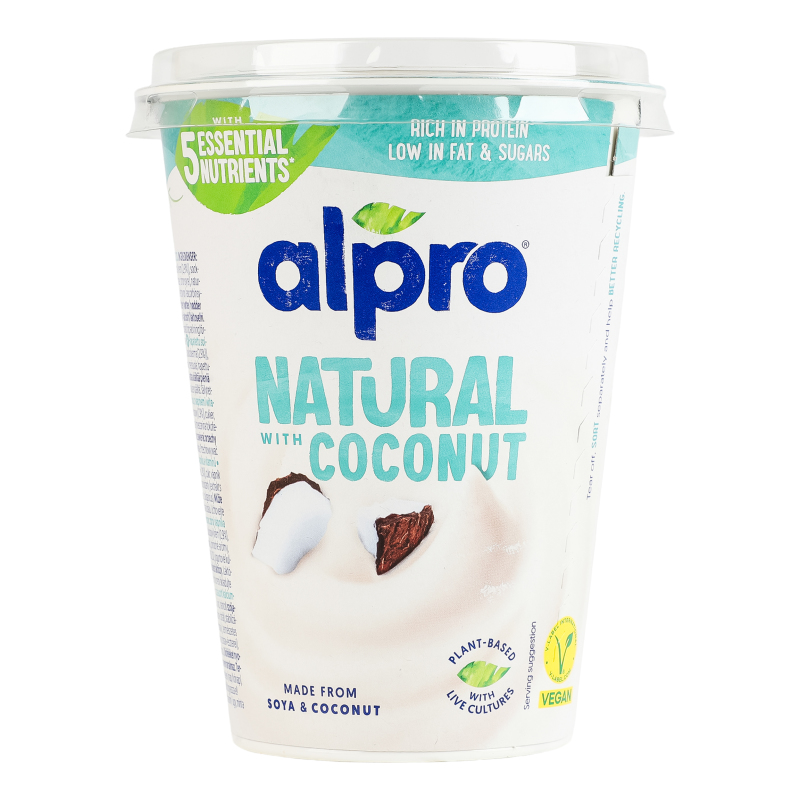 Йогурт Alpro 2,5% 400г Соєвий кокос