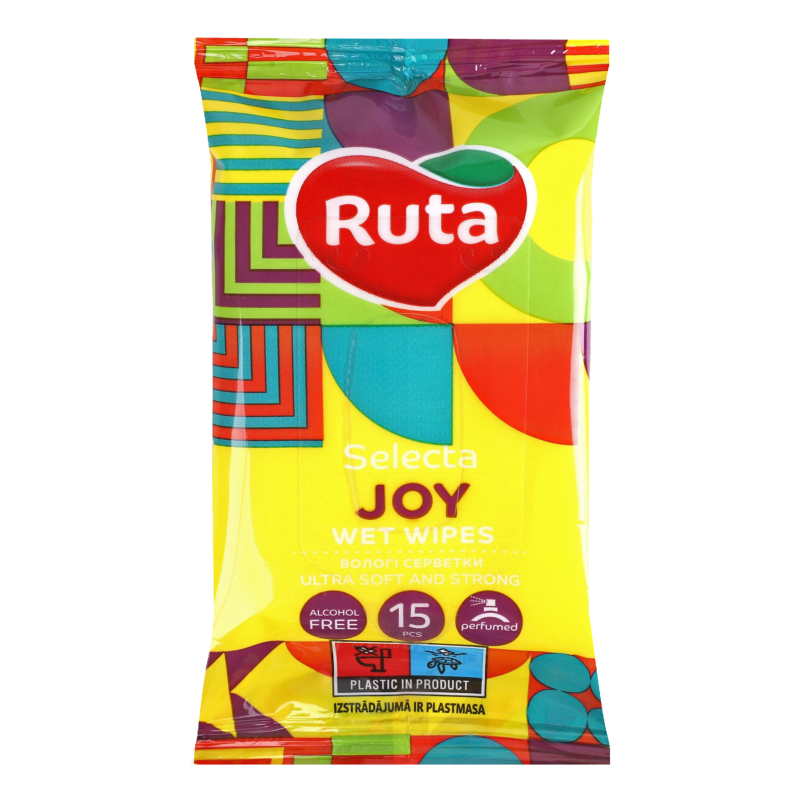Серв вологі Ruta 15шт Joy