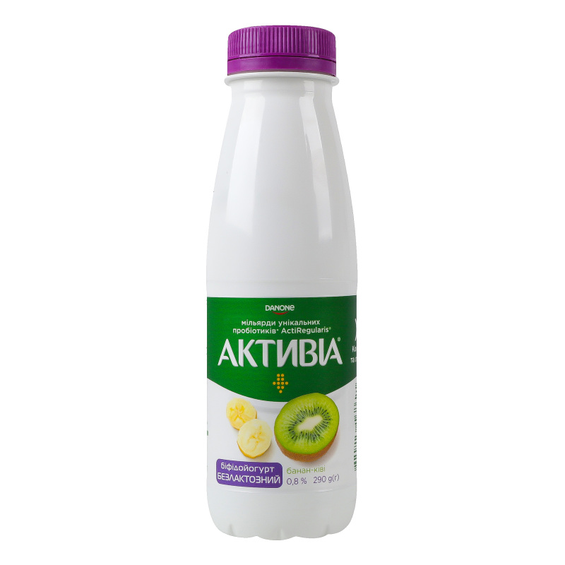 Біфідойогурт Активіа 0,8% 290гБанКівБезл
