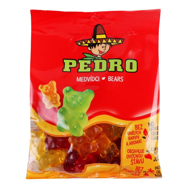 Цукерки жел Pedro 80г Bears