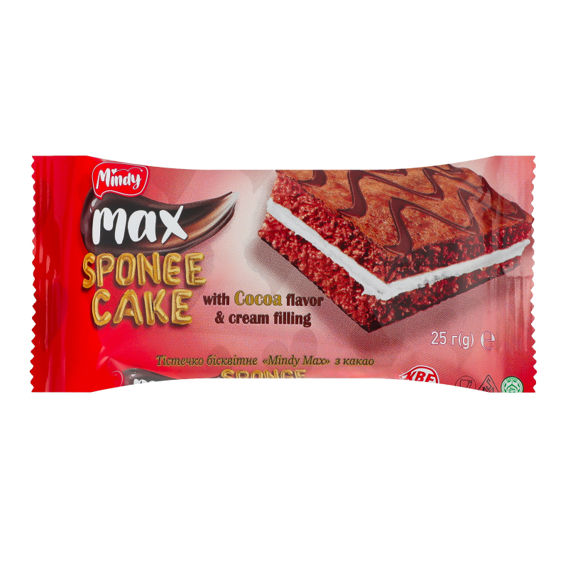 Тістечко Mindy 25г Max Какао