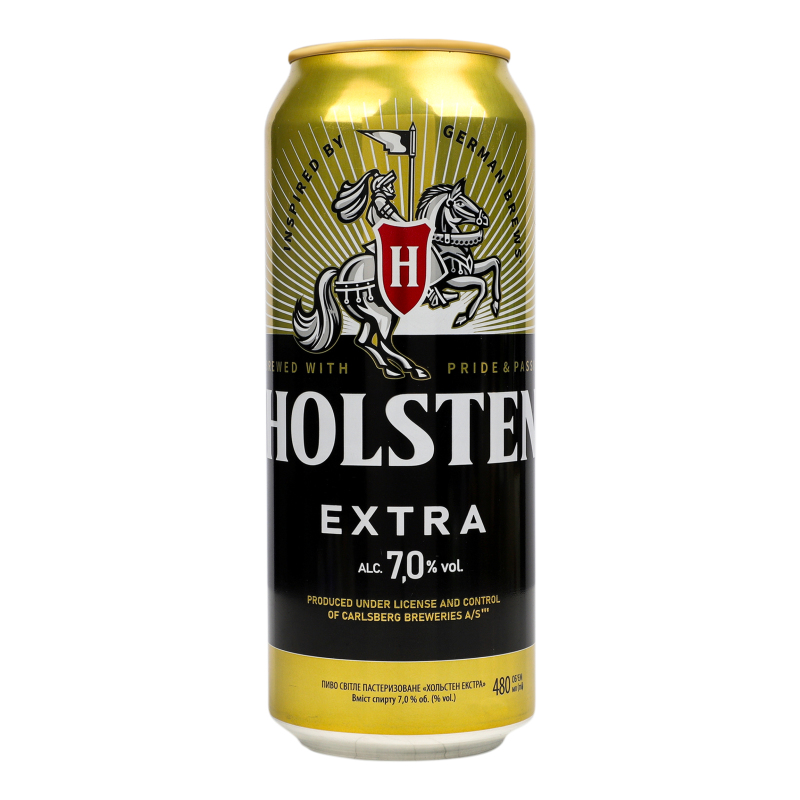 Пиво Holsten 0,48л Extra 7% ж/б