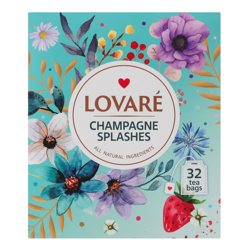 Чай Lovare 32шт*2г БризШампан